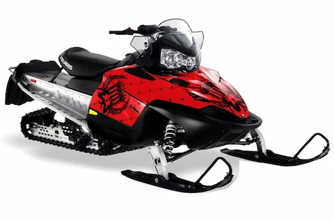 Polaris RMK sled with the Silver Star Reloaded graphic kit